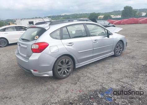 2014 Subaru Impreza 2.0I Sport Premium из США, поврежденный, VIN JF1GPAL68E8307334